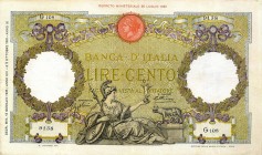 CARTAMONETA - BANCA d'ITALIA - Vittorio Emanuele III (1900-1943) - 100 Lire - Capranesi 12/01/1935 Alfa 386; Lireuro 19/6 Azzolini/Cima
BB+