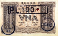 CARTAMONETA - BUONI PARTIGIANI - Liguria - Lira Impero - soprastampa 05/06/1944 Gav. 17 R C.L.L.
SPL-FDS