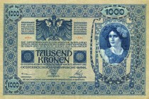 CARTAMONETA ESTERA - AUSTRIA - Francesco Giuseppe (1848-1916) - 1.000 Corone 2/01/1902 Pieghe
qSPL