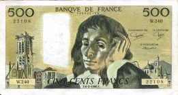 CARTAMONETA ESTERA - FRANCIA - Quinta Repubblica (1959) - 500 Franchi 06/02/1986
BB+