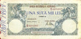 CARTAMONETA ESTERA - ROMANIA - Banca Nazionale Rumena - 1.000 Lei 20/12/1946
BB+
