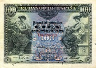 CARTAMONETA ESTERA - SPAGNA - Alfonso XIII (1886-1931) - 100 Pesetas 30/06/1906 Pieghe
qBB