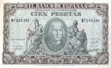 CARTAMONETA ESTERA - SPAGNA - Francesco Franco Caudillo (1939-1975) - 100 Pesetas 09/01/1940
SPL
