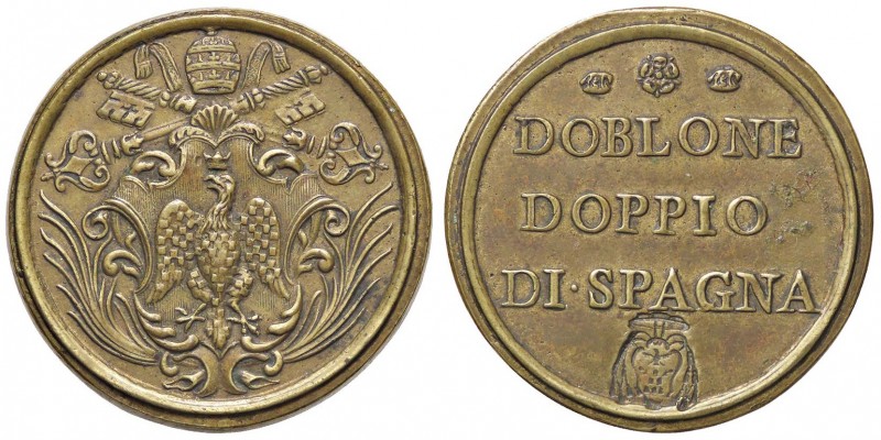 PESI MONETALI - ROMA - Innocenzo XIII (1721-1724) - Doppio doblone - Stemma pont...