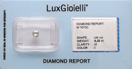 VARIE - Pietre preziose Diamante in confezione e con certificato LuxGioielli, ct 0,25
Ottimo