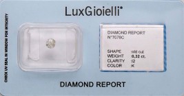 VARIE - Pietre preziose Diamante in confezione e con certificato LuxGioielli, ct 0,32
Ottimo