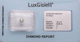 VARIE - Pietre preziose Diamante in confezione e con certificato LuxGioielli, ct 0,40
Ottimo