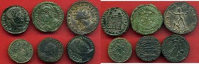 LOTTI - Imperiali Aureliano, Costantino I (2 diverse), Giuliano II, Costante I, Costanzo II Lotto di 6 monete
qSPL÷SPL+