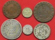 LOTTI - Estere GERMANIA - Lotto di 6 monete
qBB÷qFDC