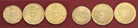 LOTTI - Estere IRAN - 1/2 toman (2) e 1/4 di toman, gr. 3,2 Lotto di 3 monete da montatura
MB÷BB