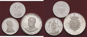 LOTTI - Estere SMOM - 2 scudi 1964, scudo 1968, 9 tarì 1982 Lotto di 3 monete, il 2 scudi ha dei segnetti
FS