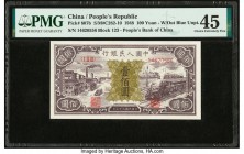 China People's Bank of China 100 Yuan 1948 Pick 807b S/M#C282-10 PMG Choice Extremely Fine 45. Featuring the first date for the series, this 100 Yuan ...