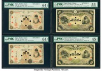 Japan Bank of Japan 1 Yen (2); 5 Yen (2); 100 Yen (2); 200 Yen (2); ND (1916); ND (1944) (2); ND (1945) (4); Pick 30s (2); 55s2 (2); 78As2 (2); 44s3 (...