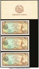 Macau Banco Nacional Ultramarino 10 Patacas 1988 (old date 12.5.1984) Pick 64 KNB1 Six Commemorative Notes with Folders Gem Crisp Uncirculated. A nice...