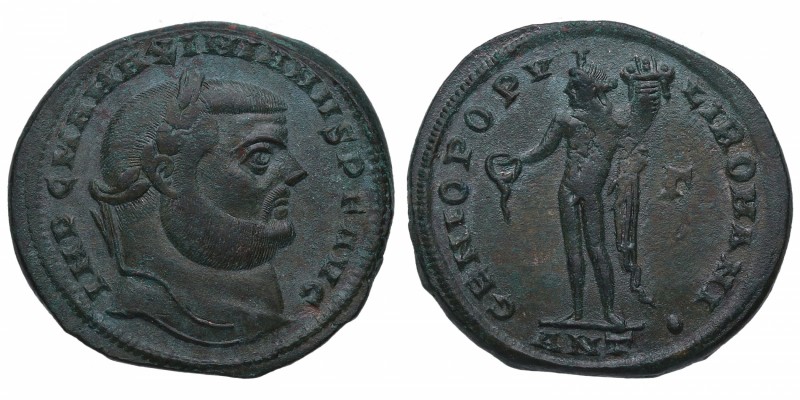 299-300 d.C. Maximiano Hércules, primer reinado. Roma. Follis. Ae. IMP C M A MAX...