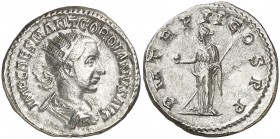 (239 d.C.). Gordiano III. Antoniniano. (Spink 8634) (S. 196) (RIC. 18). 4,69 g. EBC-.