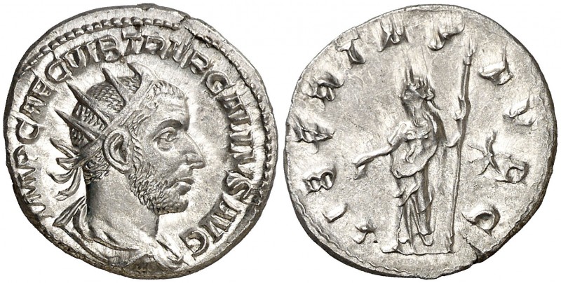 (251-252 d.C.). Treboniano Galo. Antoniniano. (Spink 9634) (S. 63a) (RIC. 38). 3...