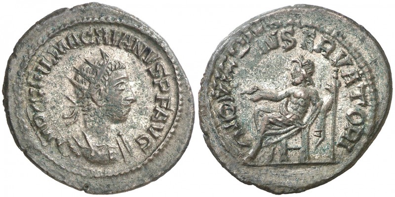 (260-261 d.C.). Macriano. Antoniniano. (Spink 10803) (S. 8a) (RIC. 9). 3,76 g. E...