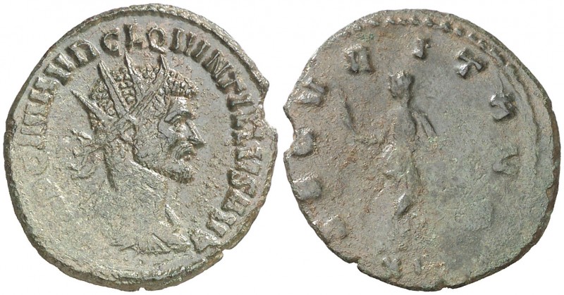 (270 d.C.). Quintilo. Antoniniano. (Spink 11451) (Co. 63 var) (RIC. 31). 2,85 g....