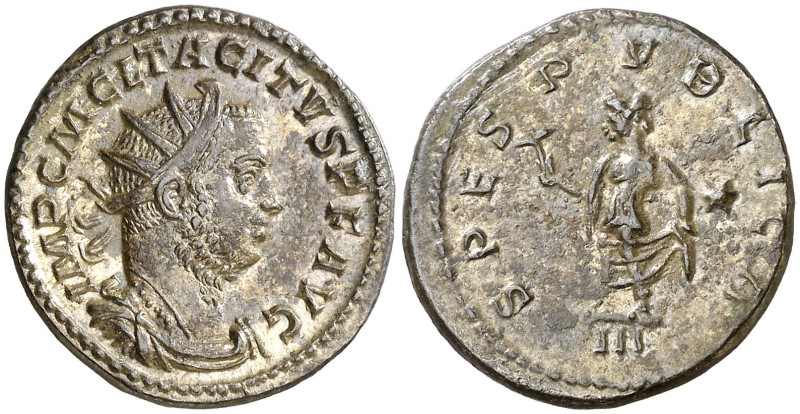 (275-276 d.C.). Tácito. Antoniniano. (Spink 11815 var) (Co. 139) (RIC. 60). 4,11...