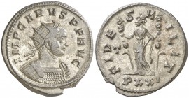 (283 d.C.). Caro. Antoniniano. (Spink 12170) (Co. 29) (RIC. 70 var). 4,17 g. EBC/EBC-.