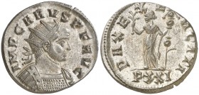 (282 d.C.). Caro. Antoniniano. (Spink 12175 var) (Co. 56) (RIC. 75). 4,10 g. EBC+.