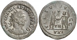 (284 d.C.). Carino. Antoniniano. (Spink 12363) (Co. 179) (RIC. 329). 3,88 g. EBC-.