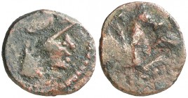 Emporiae (Sant Martí d'Empúries). Sextante. (FAB. falta) (ACIP. 1070 sim). 1,90 g. BC+.
