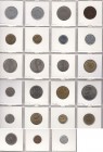 s. XX. Israel. Lote de 23 monedas, todas diferentes. A examinar. MBC/S/C.
