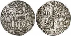 Enrique IV (1454-1474). Toledo. Real de anagrama. (AB. 714.1). 3,30 g. Ex Áureo 02/07/2003, nº 240. Escasa. MBC.