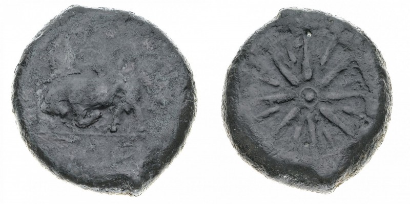 Monete della Magna Grecia
Sicilia
Tauromenium (Taormina) - Litra databile al p...