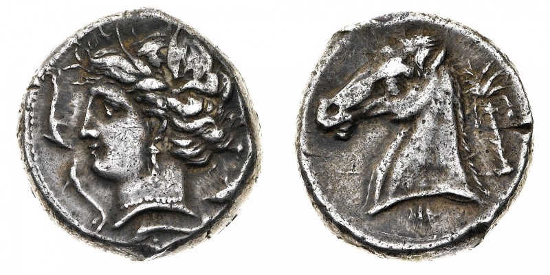 Monete della Magna Grecia
Sicilia
Dominazione cartaginese della Sicilia Orient...