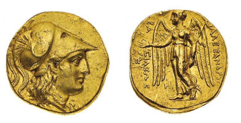 Monete Greche
Macedonia
Alessandro III (336-323 a.C.) - Statere postumo databi...