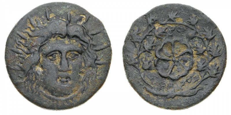 Monete Greche
Caria
Rodi - Dracma databile al periodo 88-43 a.C. - Diritto: te...