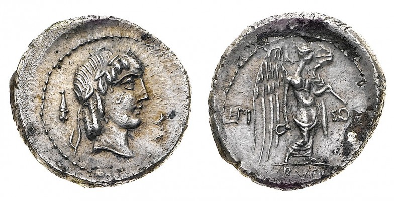 Monete Romane Repubblicane

Quinario al nome C.PISO L.F FRVGI databile al 90 a...