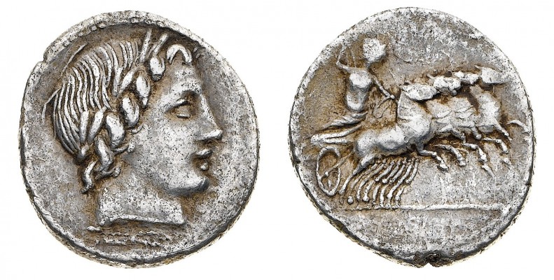 Monete Romane Repubblicane

Denaro anonimo databile al 86 a.C. - Zecca: Roma -...