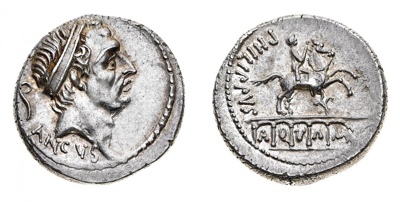 Monete Romane Repubblicane

Denaro al nome PHILIPPVS databile al 56 a.C. - Zec...