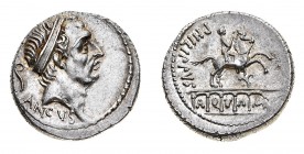 Monete Romane Repubblicane

Denaro al nome PHILIPPVS databile al 56 a.C. - Zecca: Roma - Diritto: testa diademata di Anco Marzio; a sinistra, dietro...