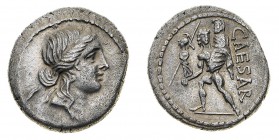 Monete Romane Pre-Imperiali

Giulio Cesare (49-44 a.C.) - Denaro databile algli anni 47-46 a.C. - Zecca: in Nord Africa - Diritto: testa di Venere a...