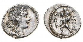 Monete Romane Pre-Imperiali

Giulio Cesare (49-44 a.C.) - Denaro databile agli anni 47-46 a.C. - Zecca: in Nord Africa - Diritto: testa di Venere a ...