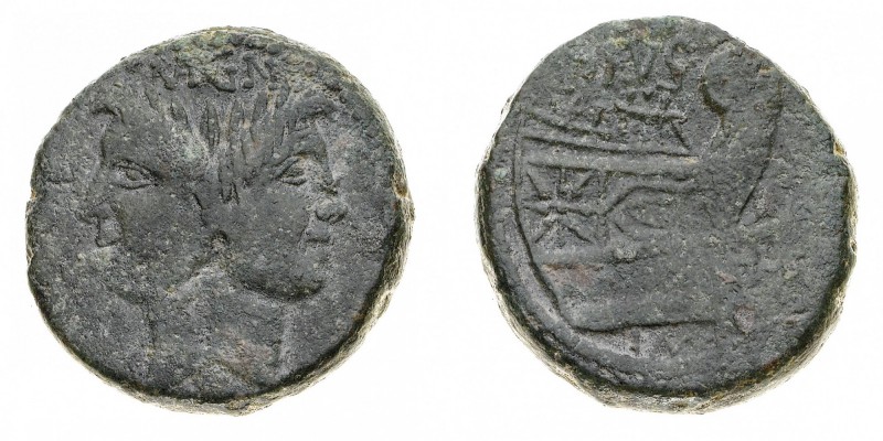 Monete Romane Pre-Imperiali

Sesto Pompeo - Asse al nome MAGNVS PIVS IMP datab...