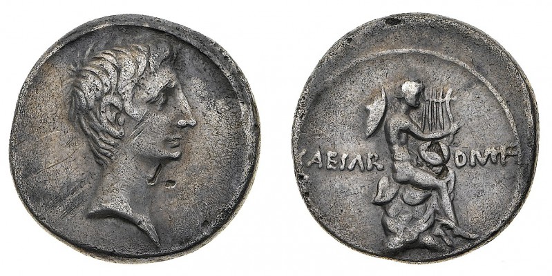 Monete Romane Imperiali
Augusto (27 a.C. - 14 d.C.)
Denaro con il titolo di Ce...