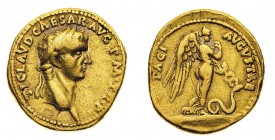 Monete Romane Imperiali
Claudio (41-54 d.C.)
Aureo databile agli anni 41-42 d.C. - Zecca: Roma - Diritto: testa laureata dell'Imperatore a destra - ...