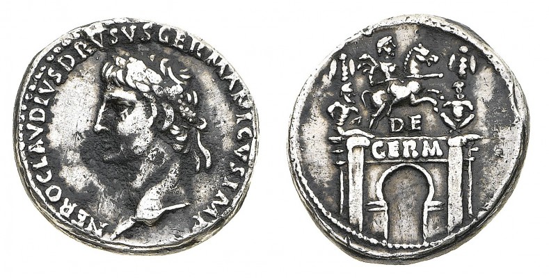 Monete Romane Imperiali
Claudio (41-54 d.C.)
Denaro al nome e con l'effigie di...