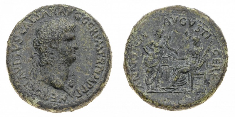 Monete Romane Imperiali
Nerone (54-68 d.C.)
Sesterzio databile al 64 d.C. - Ze...