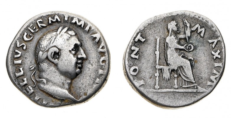Monete Romane Imperiali
Vitellio (69 d.C.)
Denaro - Zecca: Roma - Diritto: tes...