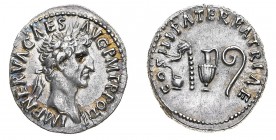 Monete Romane Imperiali
Nerva (96-98 d.C.)
Denaro databile al 97 d.C. - Zecca: Roma - Diritto: testa laureata dell'Imperatore a destra - Rovescio: s...
