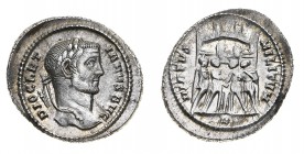 Monete Romane Imperiali
Diocleziano (284-305 d.C.)
Argenteo databile al periodo 295-297 d.C. - Zecca: Roma - Diritto: testa laureata dell'Imperatore...