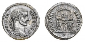 Monete Romane Imperiali
Periodo delle Tetrarchie 
Galerio Massimiano (305-311 d.C.) - Argenteo con il titolo di Cesare databile al periodo 294-295 d...