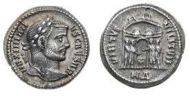 Monete Romane Imperiali
Galerio Massimiano (305-311 d.C.)
Argenteo con il titolo di Cesare databile al 295 d.C. - Zecca: Heraclea - Diritto: testa l...